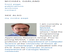 Tablet Screenshot of mgarland.org